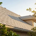 A clean commercial roof protected by a preventative maintenance program.