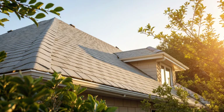 A clean commercial roof protected by a preventative maintenance program.