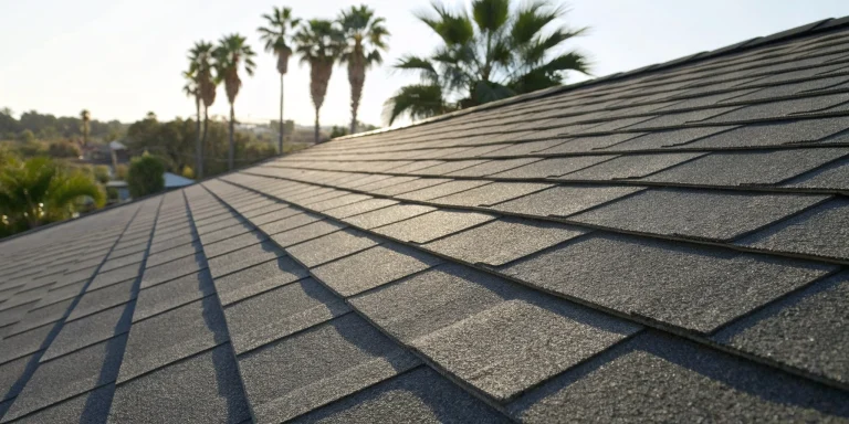 A new asphalt shingle roof, a primary factor in the total replacement cost.