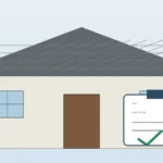 Roof certification report for an Orange County real estate closing