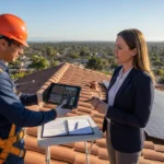 Roof certification for insurance review documentation