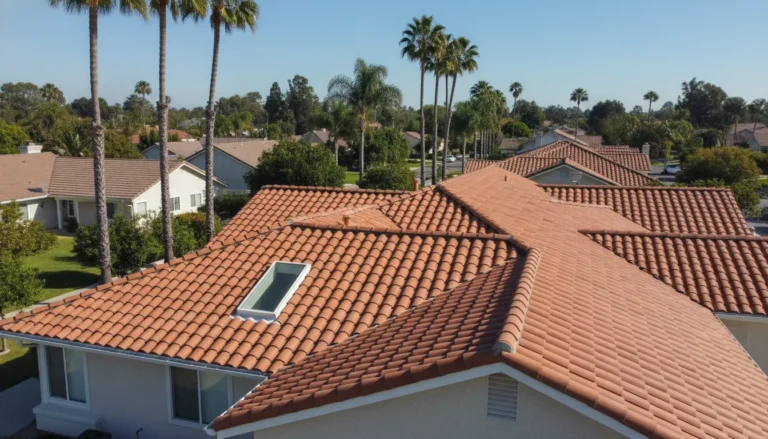 Roof maintenance checklist Southern California tile roof inspection