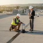 Commercial roof inspection for roof maintenance plans Orange County properties